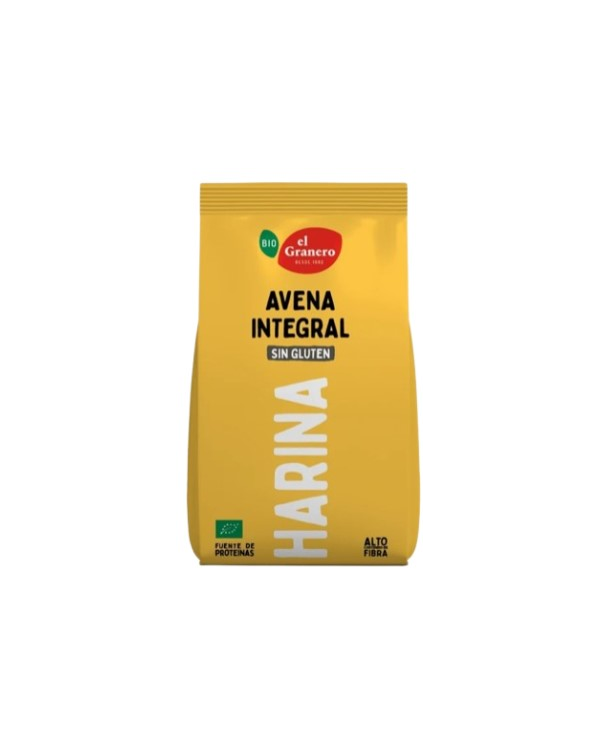Harina avena integral sin gluten 1k el granero