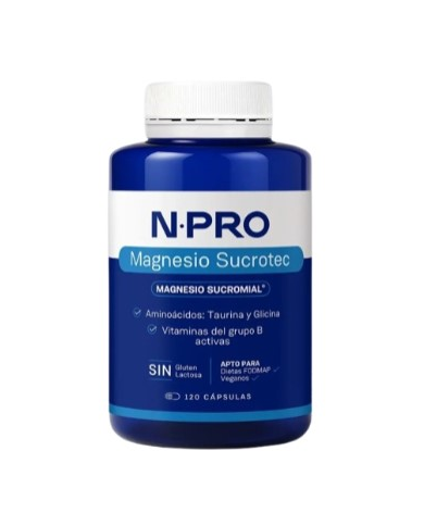 Magnesio sucrotec 120 capsulas npro