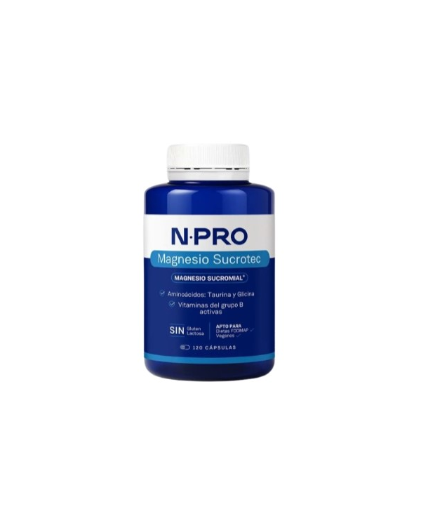 Magnesio sucrotec 120 capsulas npro
