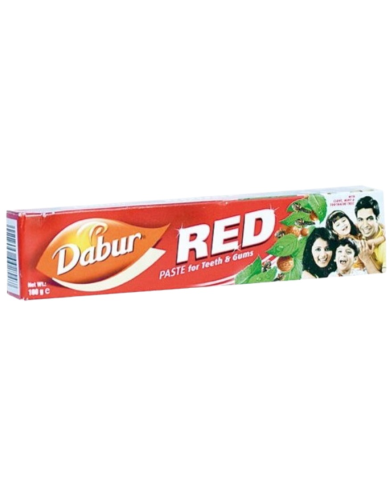 Dentifrico ayurvedico rojo red dabur 100 g