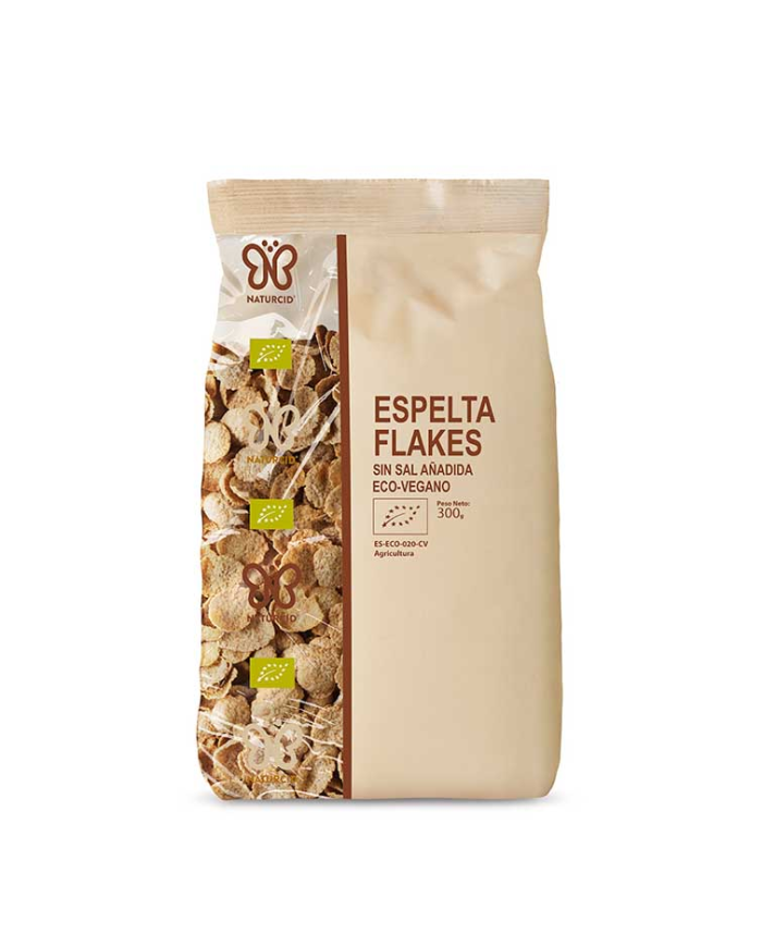 Flakes espelta sin sal 300g eco naturcid