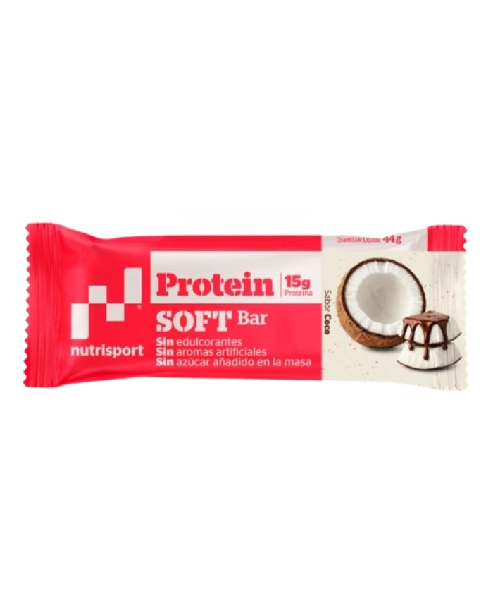Barritas proteicas coco chocolate nutrisport