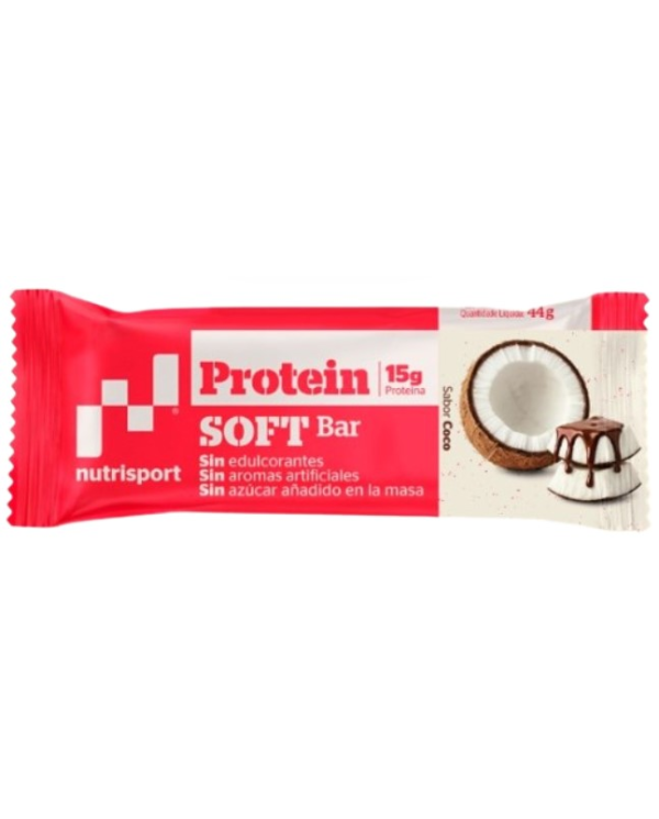Barritas proteicas coco chocolate nutrisport