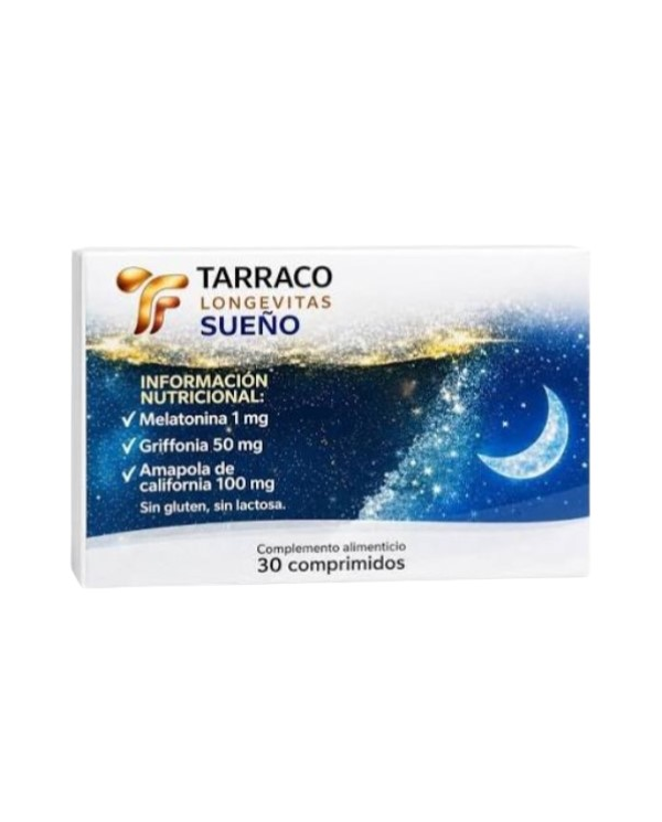 Tarraco longevitas sueño 30comp tarracofarma