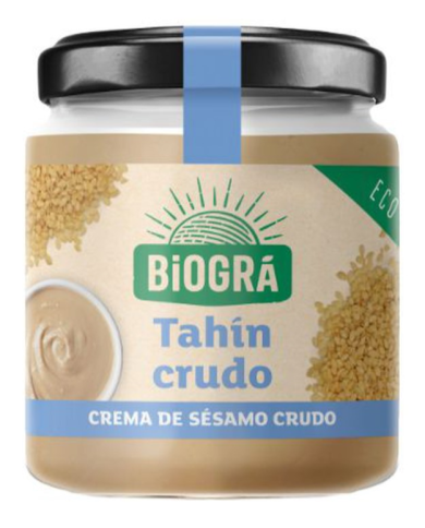 Tahin crudo 200gr bio biogra
