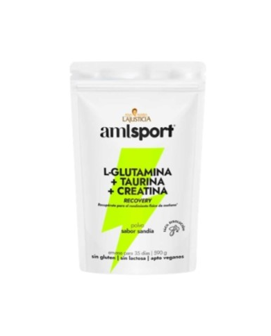 L-glutamina+taurina+creatina 590gr sandia amisport