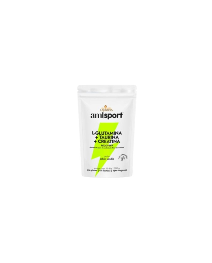L-glutamina+taurina+creatina 590gr sandia amisport