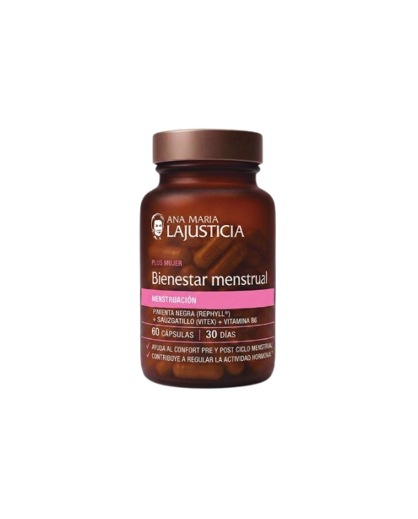 Bienestar menstrual 60 cap ana maria la justicia