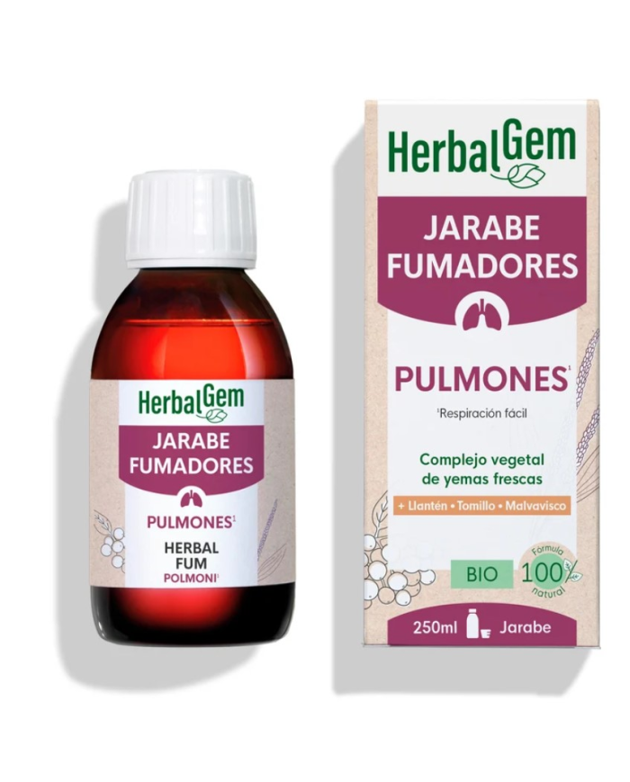 Jarabe fumadores 250ml bio herbalgem