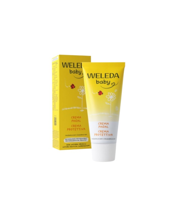 Crema pañal calendula bebe 75ml weleda