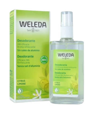 Desodorante citrus spray 100ml weleda