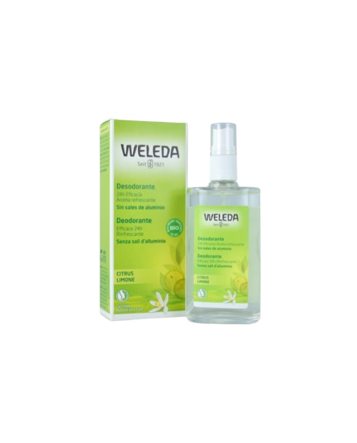 Desodorante citrus spray 100ml weleda
