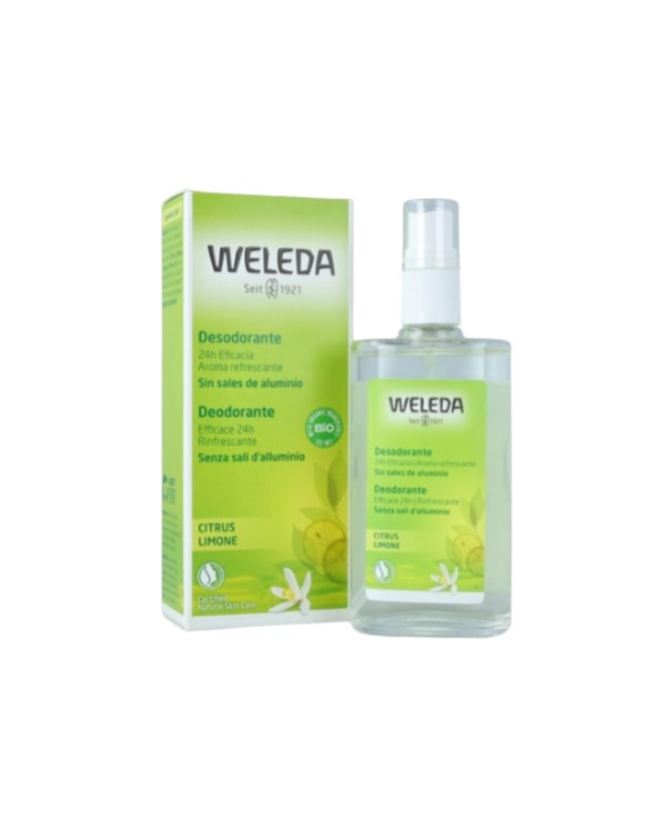 Desodorante citrus spray 100ml weleda