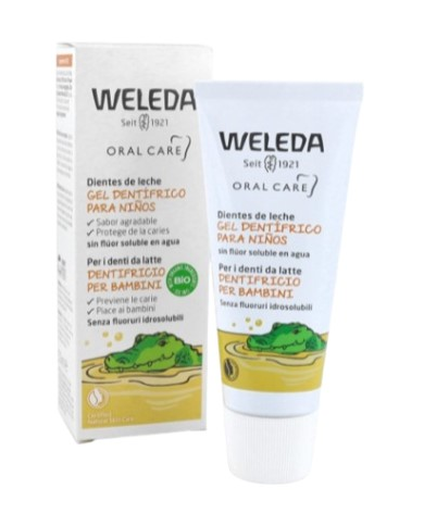 Gel dental infantil 50ml weleda