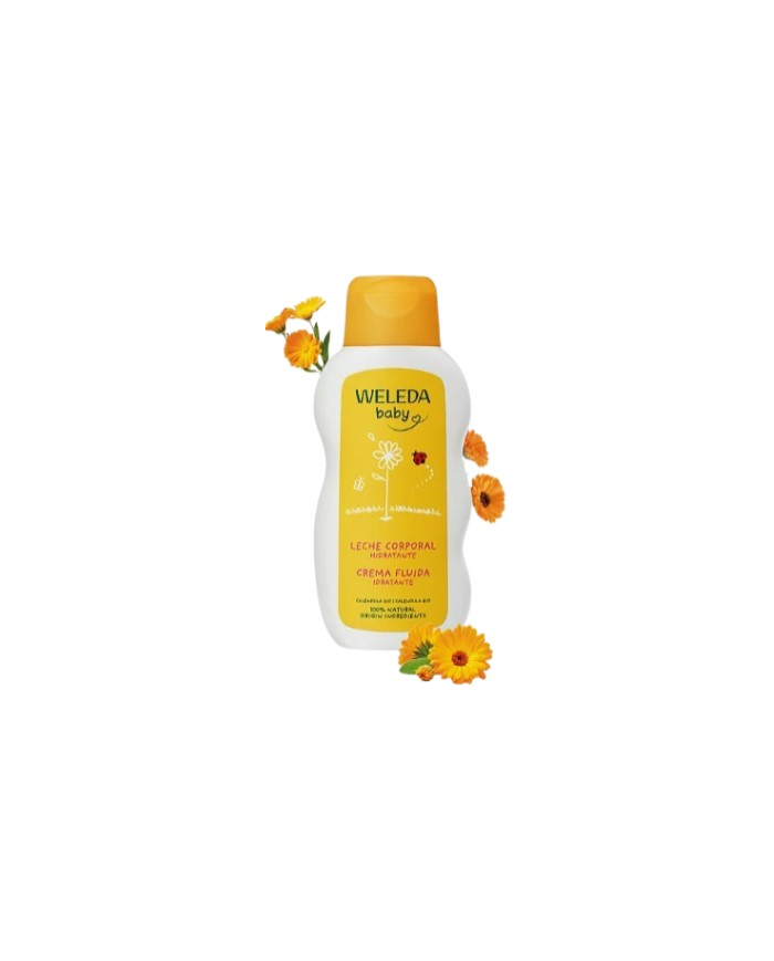 Leche corporal bebe 200 ml weleda