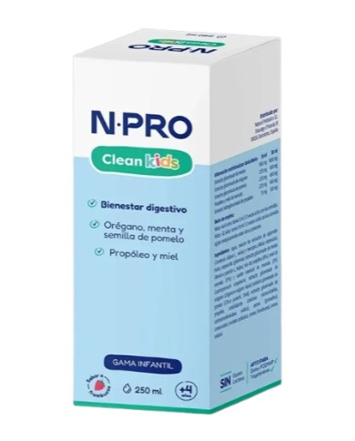 Clean kids 250ml +4 años npro
