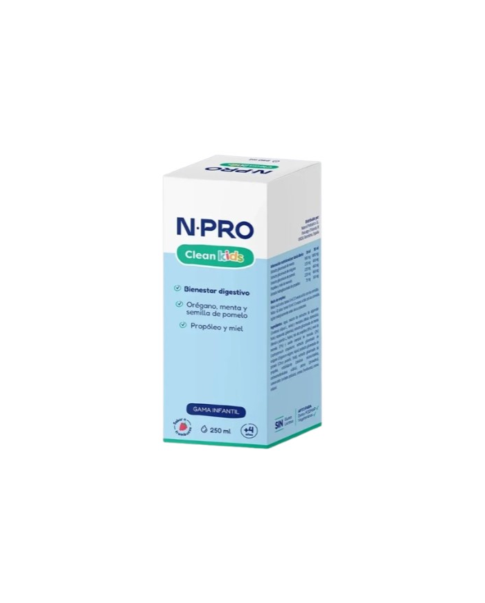 Clean kids 250ml +4 años npro