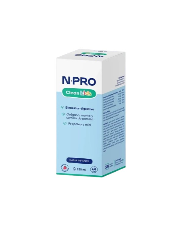 Clean kids 250ml +4 años npro