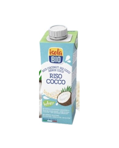 Bebida arroz coco 250ml isola bio