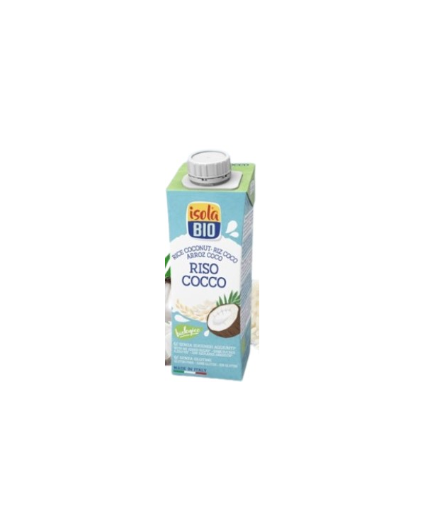 Bebida arroz coco 250ml isola bio