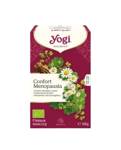 Yogi confort menopausia 17 filtros