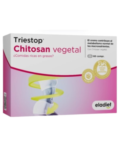 Triestop chitosan vegetal 60 comprimidos eladiet
