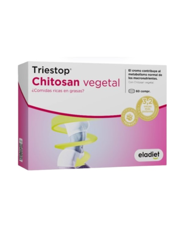 Triestop chitosan vegetal 60 comprimidos eladiet