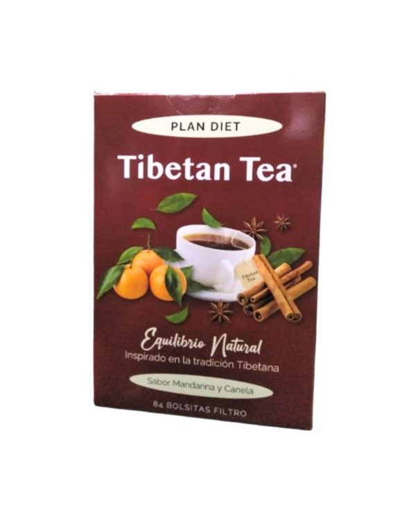 Tibetan tea mandarina canela 84 filtros plan diet