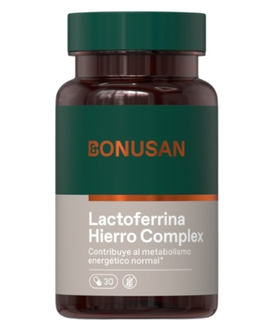Lactoferrina hierro complex 30 capsulas bonusan