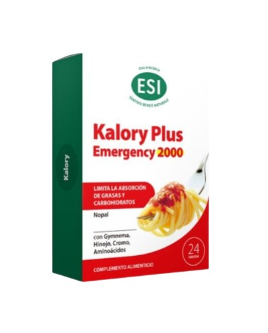 Kalory plus emergency 2000 24 tabletas