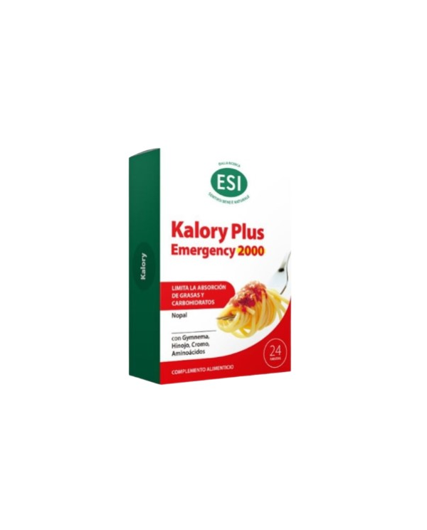 Kalory plus emergency 2000 24 tabletas