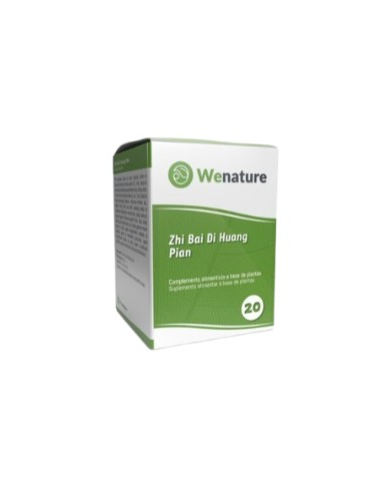Wenature 20 zhi bai di huang pian 60 comprimidos