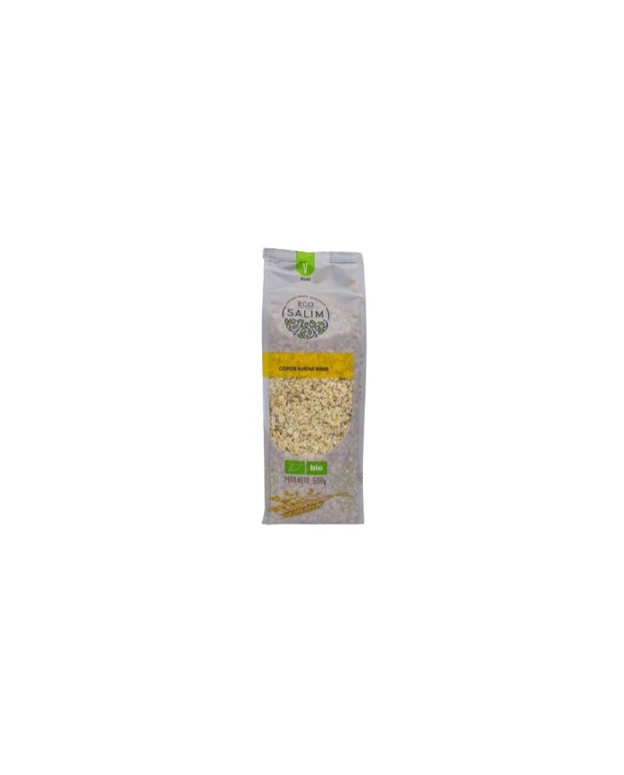 Copos avena integral ecosalim BIO 500 g, Eco-salim