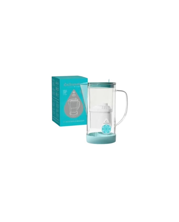 Jarra cristal clean drops filtro blanco alkanatur