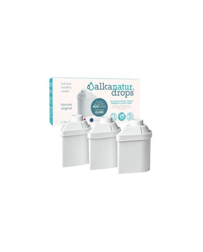 Pack 3 filtros drops formula original alkanatur