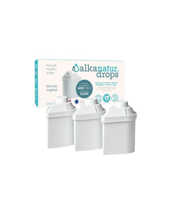 Pack 3 filtros drops formula original alkanatur