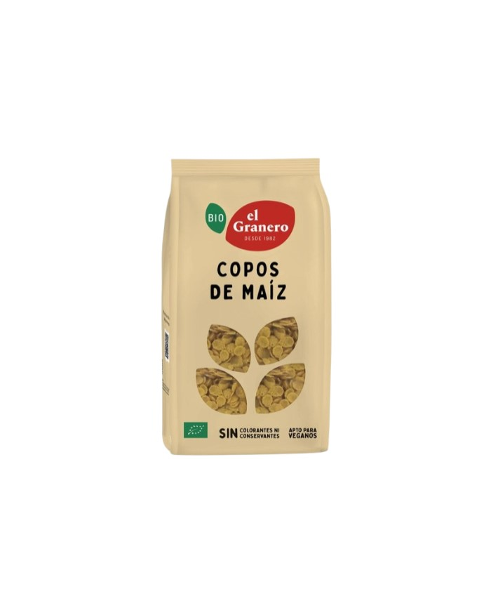 Copos maiz tostados bio 1kg el granero