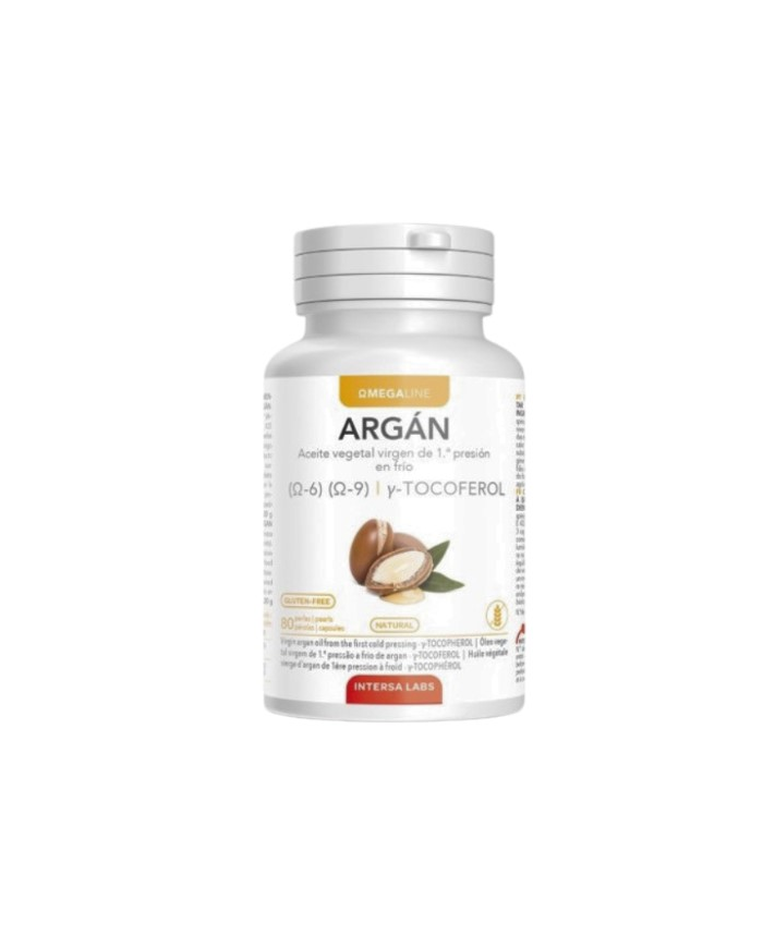 Aceite argan 80 perlas intersa