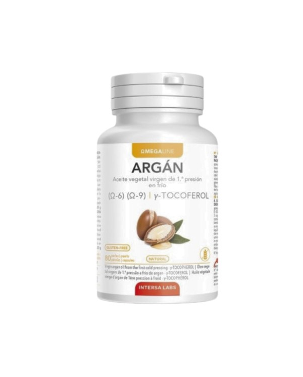Aceite argan 80 perlas intersa