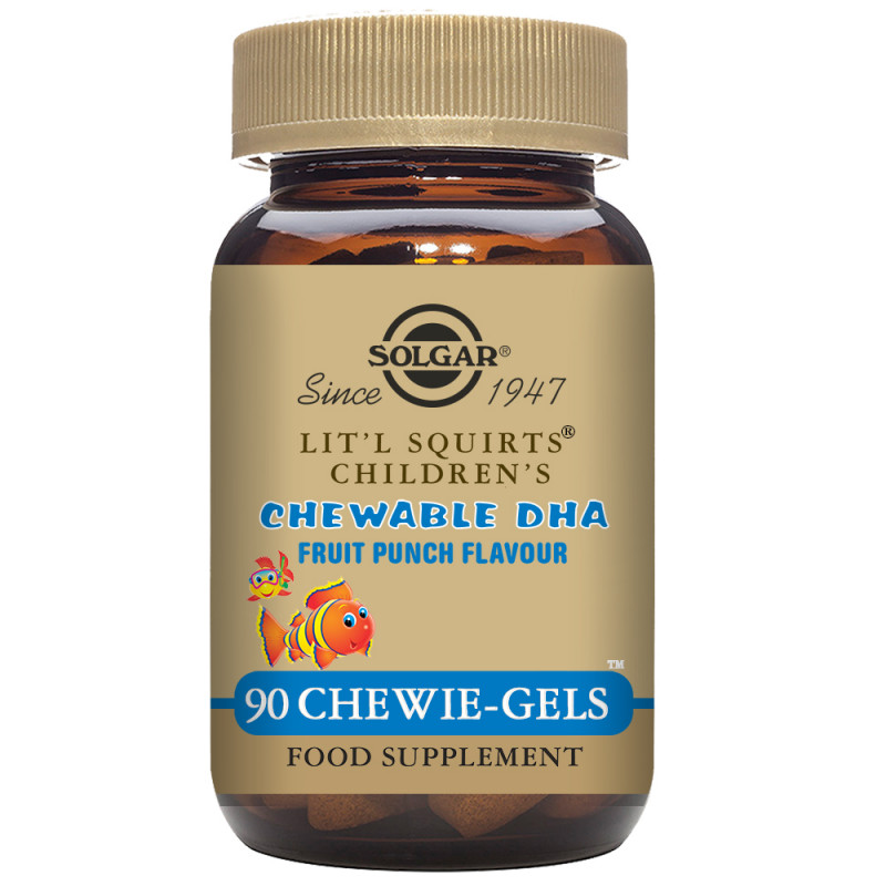 Dha masticable niños 90 solgar