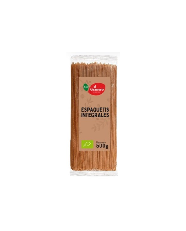Espagueti integral 500g bio el granero