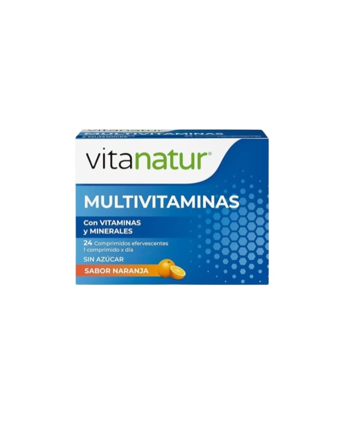 Vitanatur multivitaminas 24 comp efervescentes
