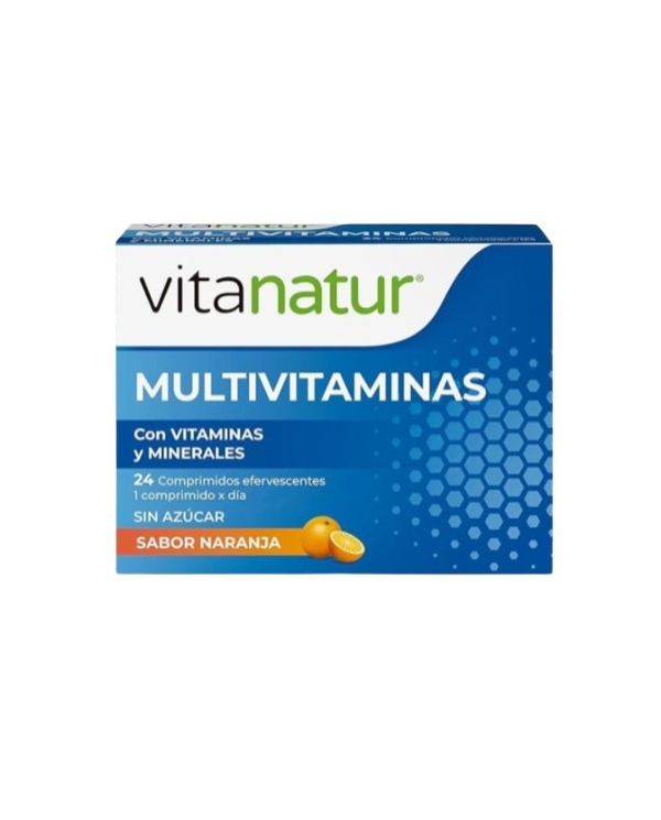 Vitanatur multivitaminas 24 comp efervescentes