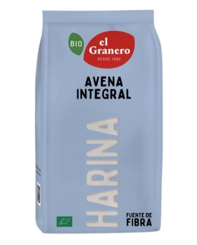 Harina avena integral 1kg bio el granero