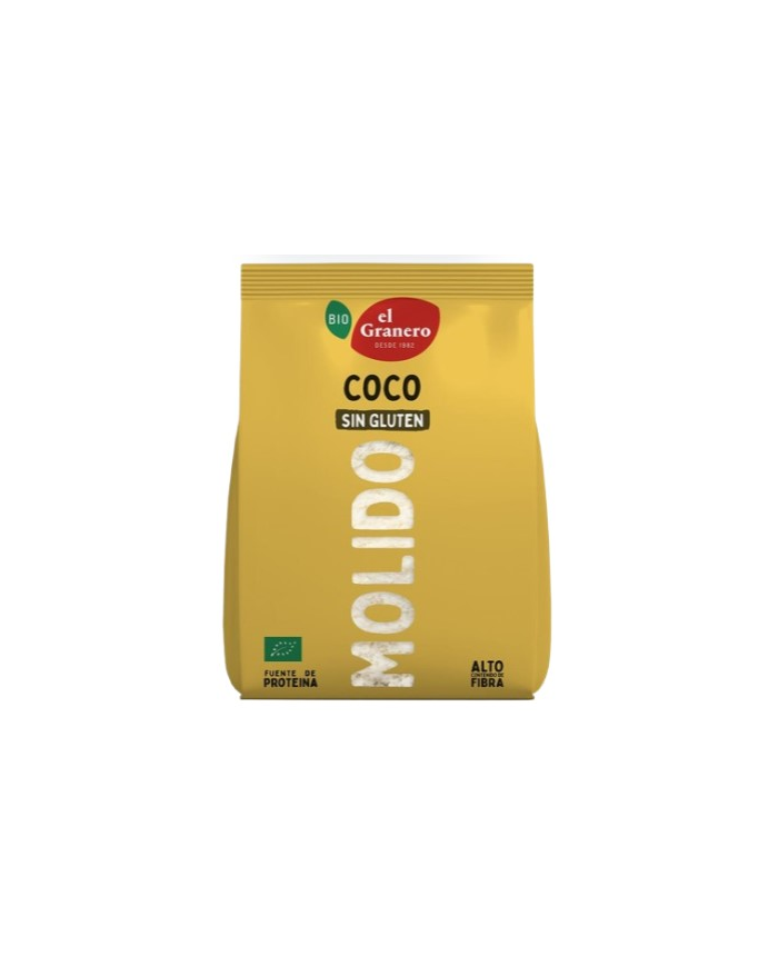 Harina coco sin gluten 500gr bio el granero