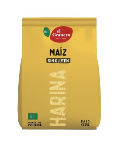 Harina maiz sin gluten 500gr bio el granero
