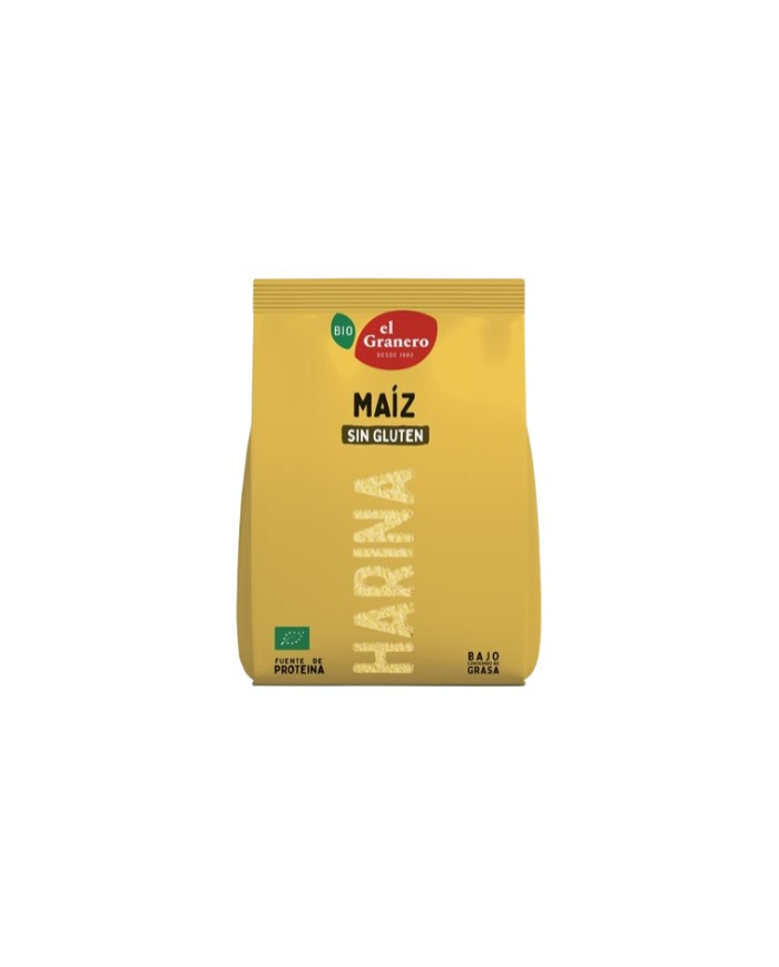 Harina maiz sin gluten 500gr bio el granero