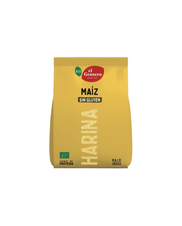 Harina maiz sin gluten 500gr bio el granero