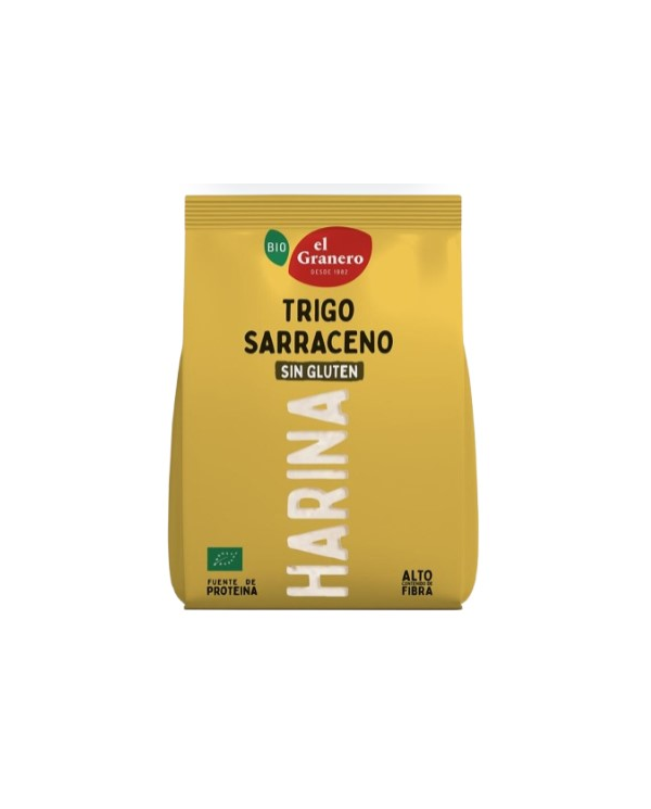 Harina trigo sarraceno 500g el granero