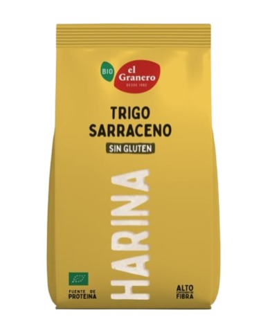 Harina trigo sarraceno s/g 1kg bio el granero